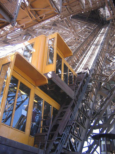  Eiffel Tower - Elevator Cars 